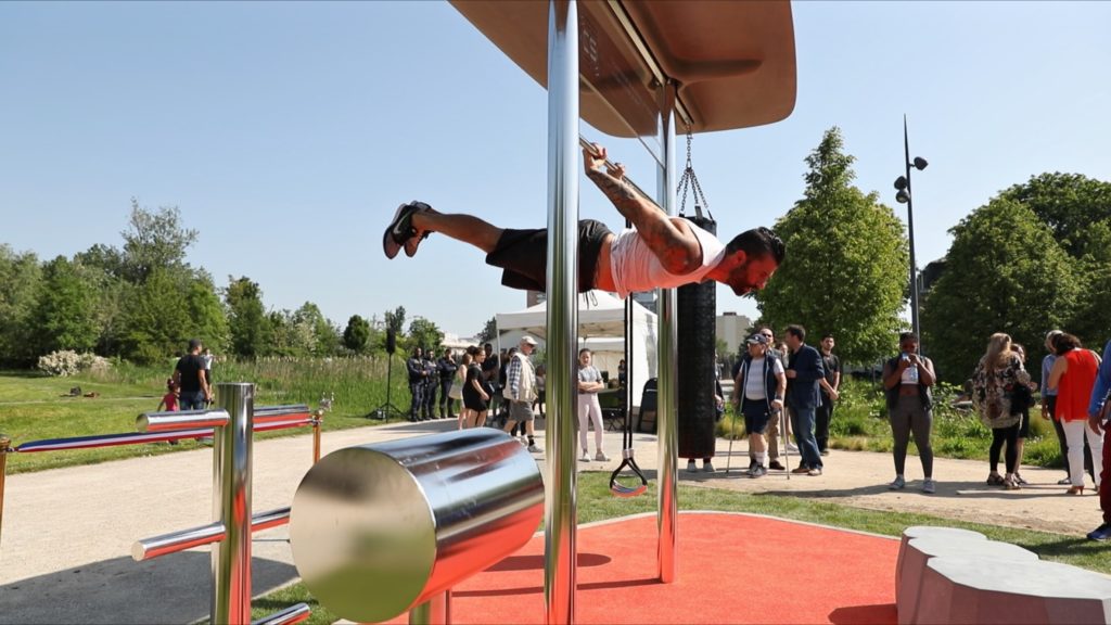 Inauguration de notre 2ème Station Sport Lib’ à Achères le 27 mai